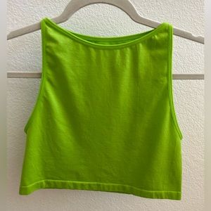 Neon Green top